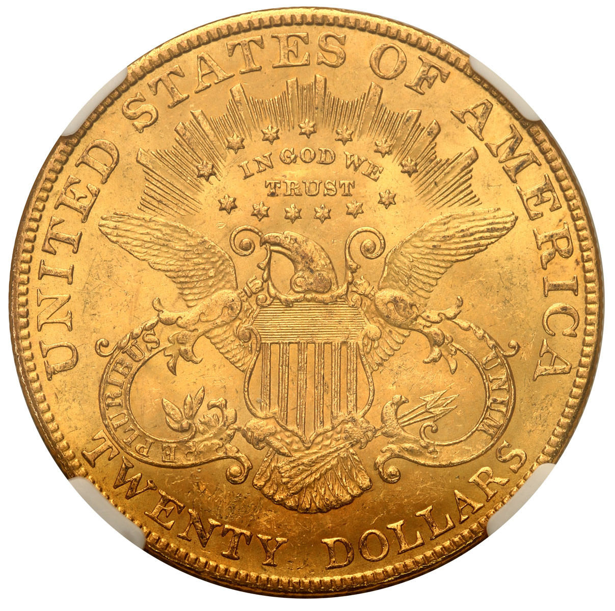 USA. 20 dolarów 1905 Filadelfia NGC MS63 RZADKOŚĆ